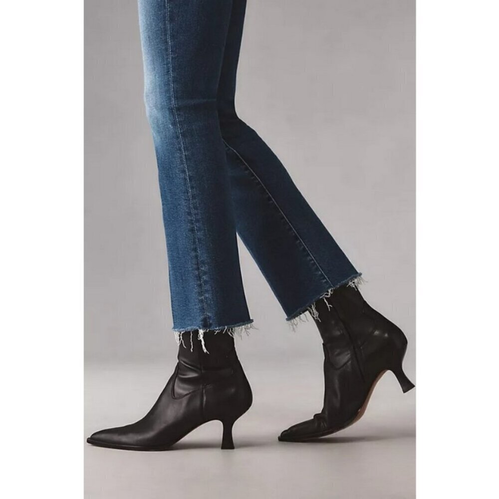 💕MOTHER💕 The Hustler Ankle Fray Jeans ~ Grasping At Straws 31 NWOT - Picture 5 of 16